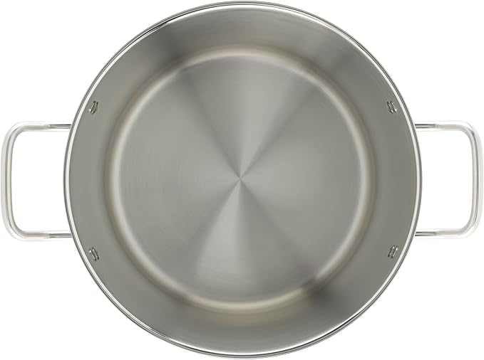 Winware Stainless Steel 16 Quart Stock Pot with Cover, Silver