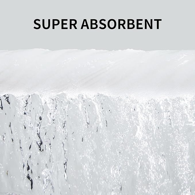 Oversized Bath Sheets 40x80 Inches Extra Large Bath Towels for Adults Super Soft Quick Dry Highly Absobent Microfiber Shower Towels for Bathroom, Pool, Gym, Yoga Towel(White, 2Piece)