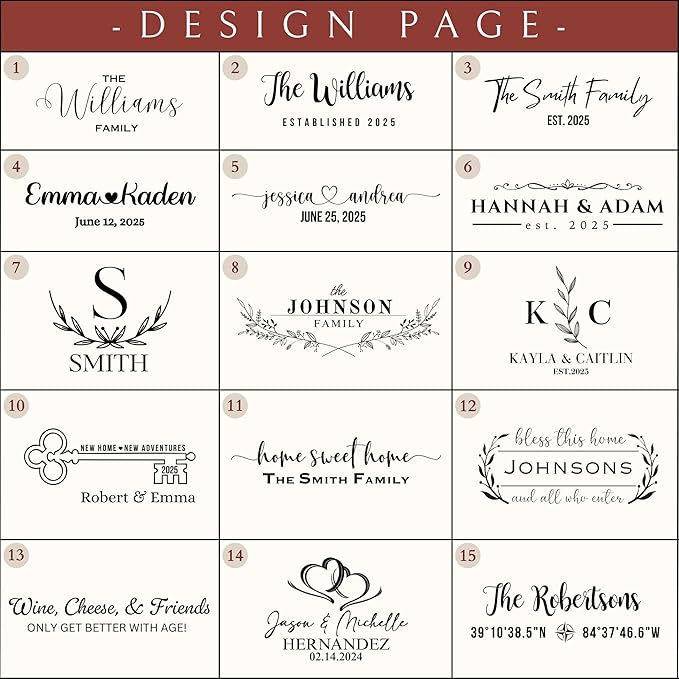 Personalized Cutting Board & 4 Coasters Set – Custom Acacia & Marble Charcuterie Boards, Weddings, Housewarmings, New Home Owners, Anniversary, Bridal Showers, Couples, Valentines Day Gifts for Her