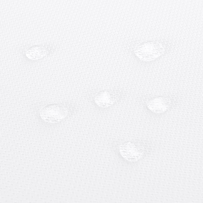 Hiasan 60 X 84 Inch Rectangle Textured Tablecloth - Waterproof Spillproof Antiwrinkle Jacquard Table Cloth for Kitchen and Dining Dinner, Outdoor Picnic, Holiday and Parties, White