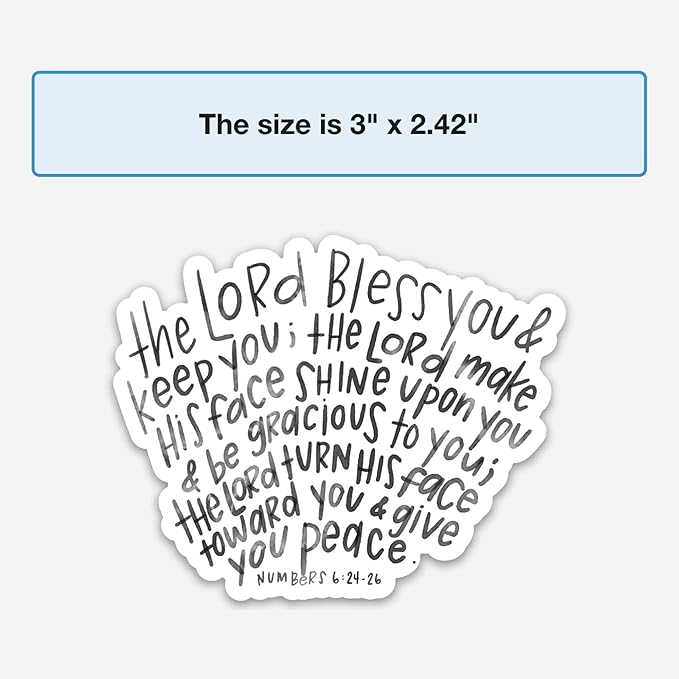 Swaygirls magnets | Lord's Blessing refrigerator magnet | Christian magnets | Fridge magnets about faith, God, the Bible