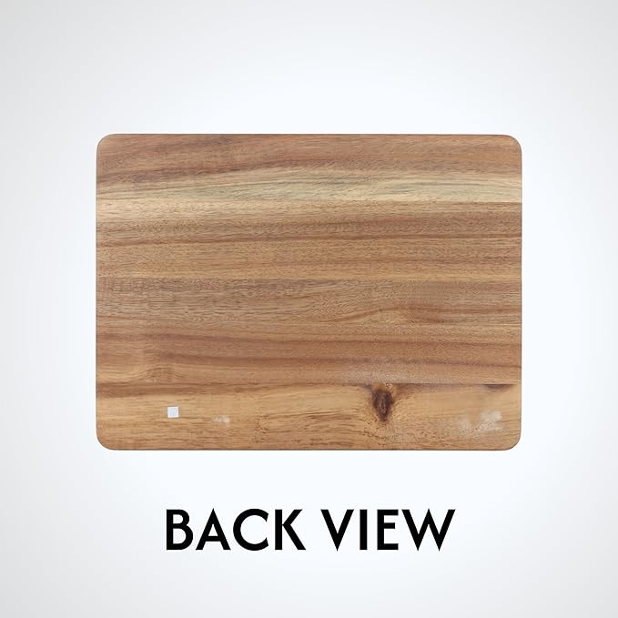 The Memory Company Officially Licensed NFL Acacia Cutting Board – 11.7" x 15.7" Durable Wood Chopping & Serving Board with Team Logo