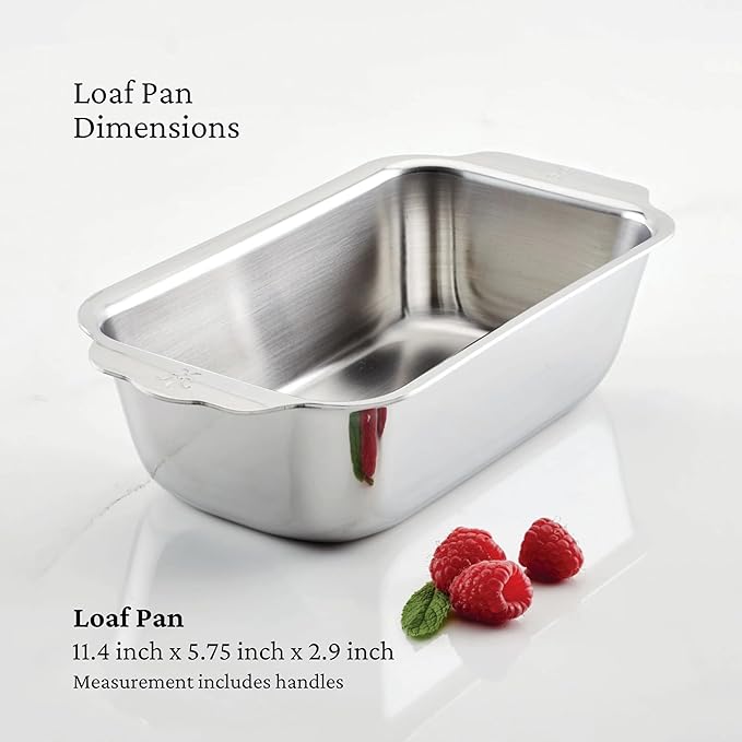 Hestan Provisions OvenBond – Tri-ply 1-Pound Loaf Pan