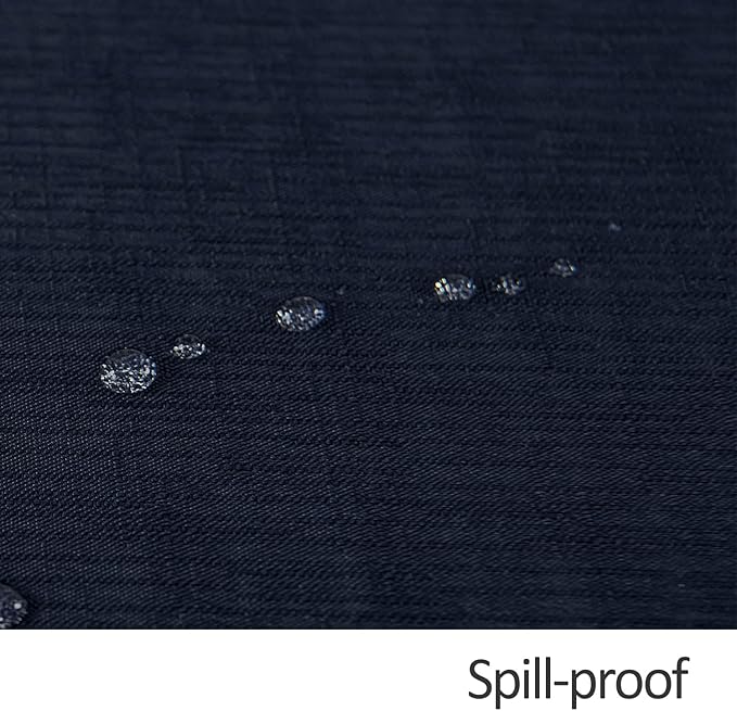 maxmill Tablecloth Stain Resistant Waterproof Wrinkle Resistant Spillproof Washable Soft Slubby Texture Table Cloth for Dining Room, Banquet Parties Event Dinner, Rectangle 60 x 140 Inch, Navy Blue