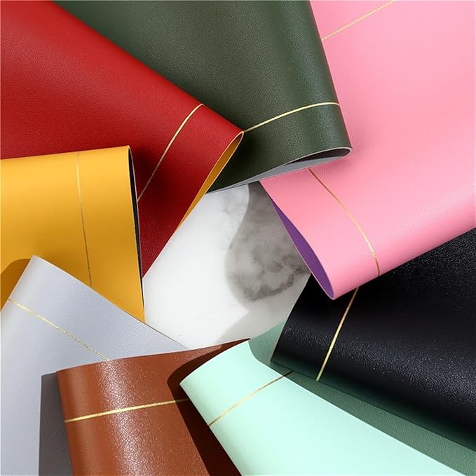 Placemat for Dining Table Waterproof Non-Slip Octagonal Leather Place Mat Kitchen Accessories Coaster Cup Pad Two Sided Color(Gray)