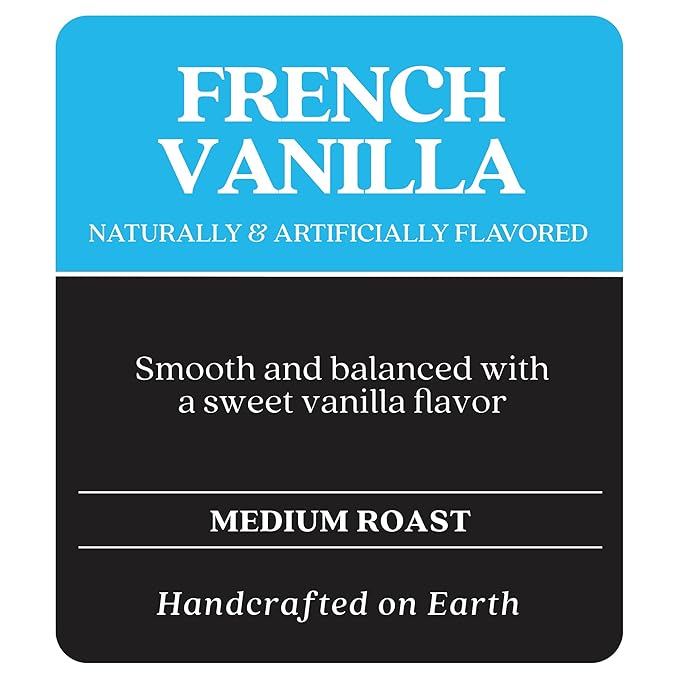 Copper Moon Medium Roast Whole Bean Coffee, French Vanilla, 5 Lb