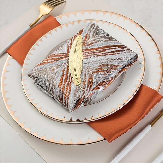 Farmhouse Dining Table Indoor Outdoor Placemat Jacquard Luxury Fabrics Non-Slip Heat Kitchen Table Mats(J Green Grid)