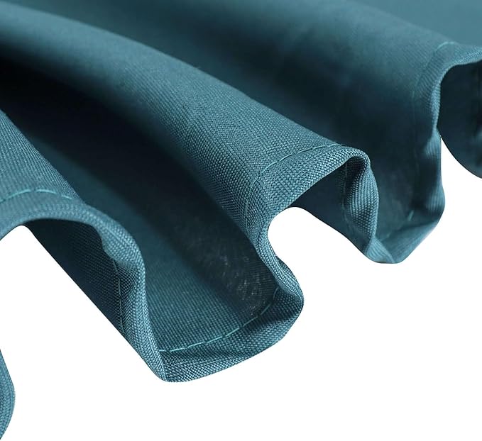 Efavormart 70" Square Linens Peacock Teal Wholesale Linens Polyester Square Linen Tablecloth for Wedding Banquet Party Restaurant