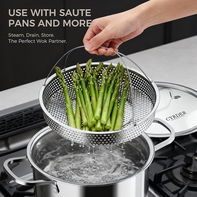 Nonstick Pots and Pans Set, 14 Piece Hybrid Hex Non Stick Stainless Steel Cookware with Frying Pans, Saute Pan, Saucepans & Stock Pot - Induction Compatible, Dishwasher &Oven Safe, PFOA Free