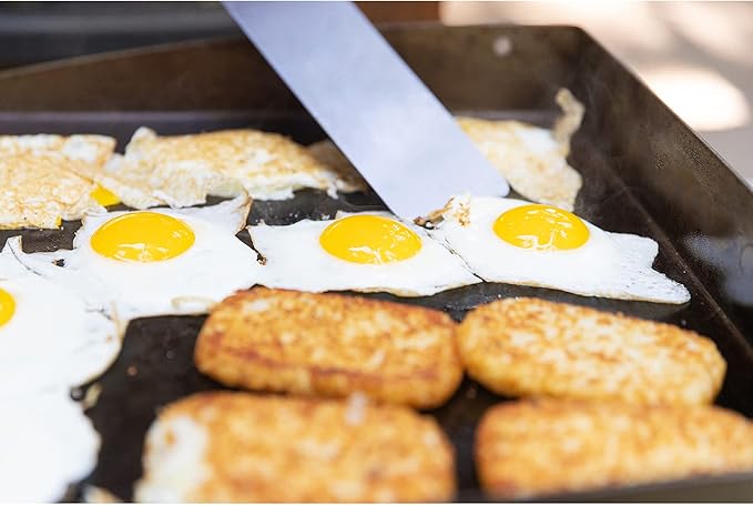 Fox Run Griddle Spatula, Non-Slotted, Stainless Steel,Silver 14.76 x 2.95 x 3.35”