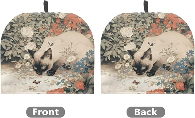 Ragdoll Tea Cozy for Teapot Insulated for Women Shirley Flower Teapot Insulation Cover Breakfast Warmer Keeping Warm Kettle Kitchen Dust Cover
