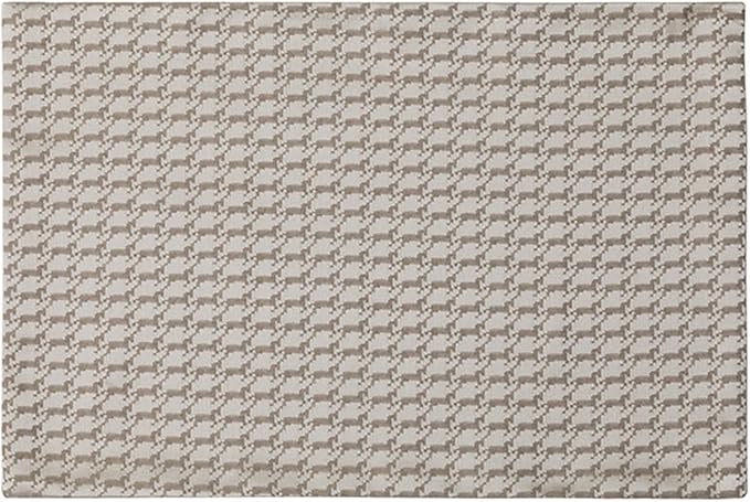 Thicker Place Mat Jacquard Luxury Fabrics Anti-Skid Washable Heat Placemats for Dininats Farmhouse Decoraitve(J Crean)