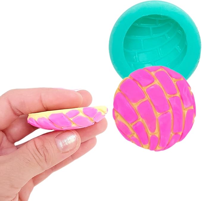 Concha 2 inches non-stick and stretchable Silicone mold NC042