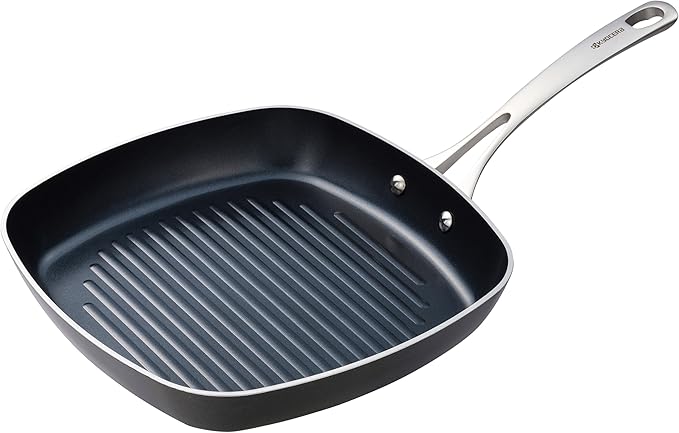 10" Ceramic PFAS-Free Non-Stick Grill Pan