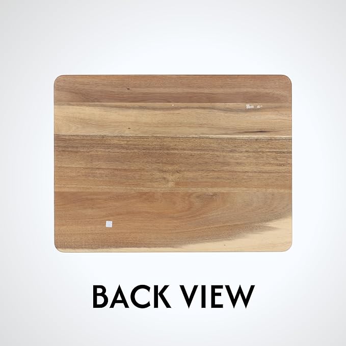 The Memory Company Officially Licensed NFL Acacia Cutting Board – 11.7" x 15.7" Durable Wood Chopping & Serving Board with Team Logo
