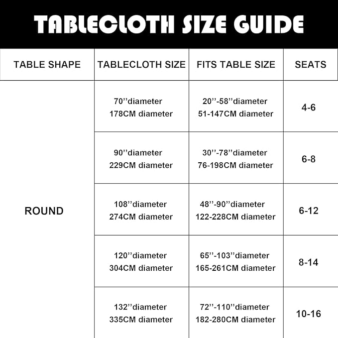 6 Pack Round Tablecloth 70 Inches Red Table Cloth Stain and Wrinkle Resistant Washable Polyester Fabric Table Cover for Party, Wedding and Banquet Decoration