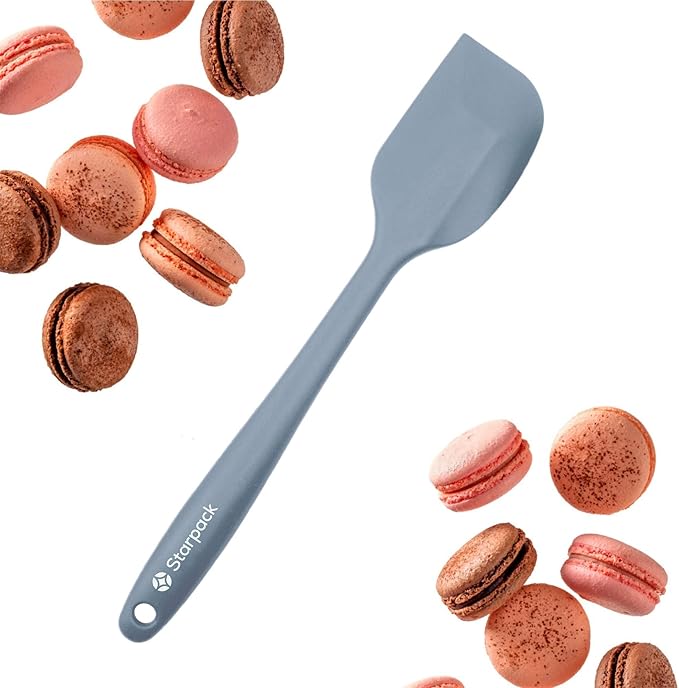 Starpack 'Scrape & Stir' Silicone Spatula (11 Inch) - 600°F Heat Resistant Spatula Set - Food Grade Kitchen Spatulas - LFGB Grade Nonstick Baking and Cooking Rubber Spatulas Set