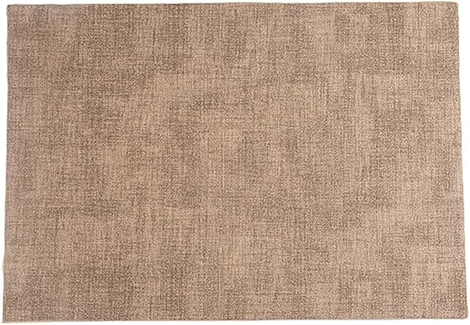 Table Decor Housewarming PU Place Mats Kitchen Accessories Set of 1/4/6 Non-Slip Wipeable Waterproof Washable PlaceMats(SPU Khaki,43x30cm 6pcs)