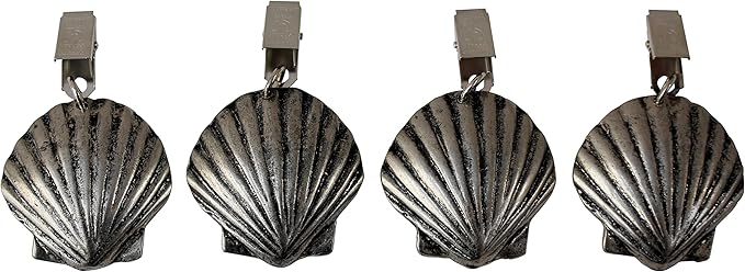 Kitchen & Table linen accessories, scallop seashell table weights
