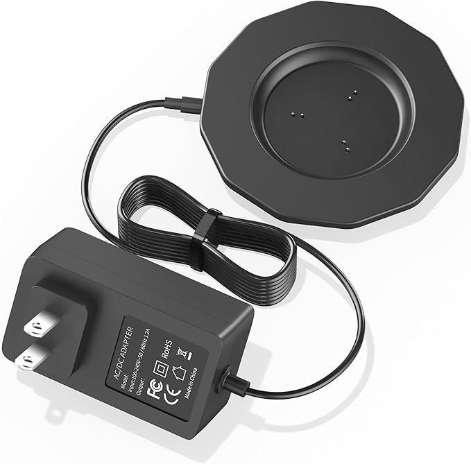 Charging Coaster 2 Compatible with Em-BER Temperature Control Smart Mug 2 and 1, Mug Power Cord and Charger Dock Base for Smart Temperature Cup Accessories