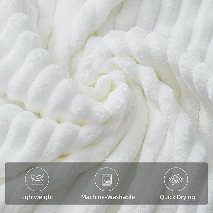 Oversized Bath Sheets 40x80 Inches Extra Large Bath Towels for Adults Super Soft Quick Dry Highly Absobent Microfiber Shower Towels for Bathroom, Pool, Gym, Yoga Towel(White, 2Piece)