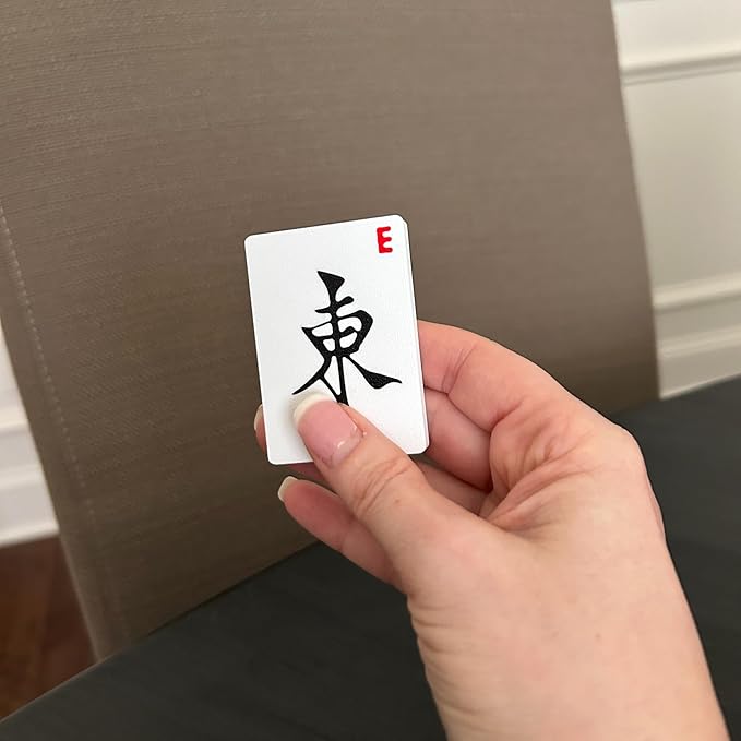 Mahjong/Mah Jongg Fridge Magnet, Whiteboard Magnet, Mahjong Gift- Game Night Mahjong North, South, East and West (4 Piece Set)