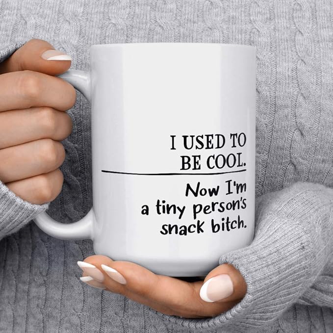 Loftipop Funny Mom Dad Parents Coffee Mug, Novelty Gag Birthday Gift for Mother Father, New Mama Tea Cup (15oz)