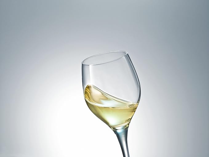 Schott Zwiesel Tritan Crystal Glass Mondial Stemware Collection All Purpose White Wine Glass, 8.4-Ounce, Set of 6