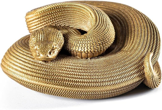 COPPERTIST.WU Viper Bottle Opener Brass Beer Opener Kitchen Bartending Bar Accessory Tool - Handmade Artistic & Functional