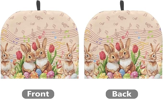 Rabbit Kettle Cover for Easter Teapot Insulation Cover Soft Teapot Cover Small Teapot Dust Protector Keep Warm Kettle Kitchen Dust Cover