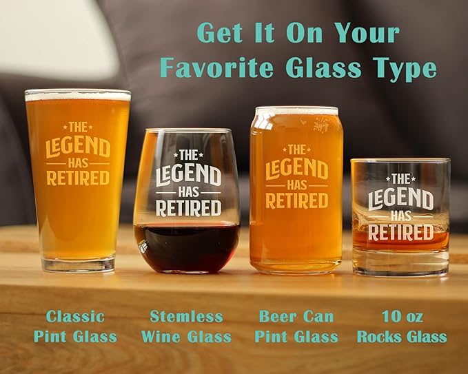 The Legend Has Retired - Funny Coffee Mug Retirement Gift for Boss or Coworkers - Large 15 Oz Ceramic Coffee Cup