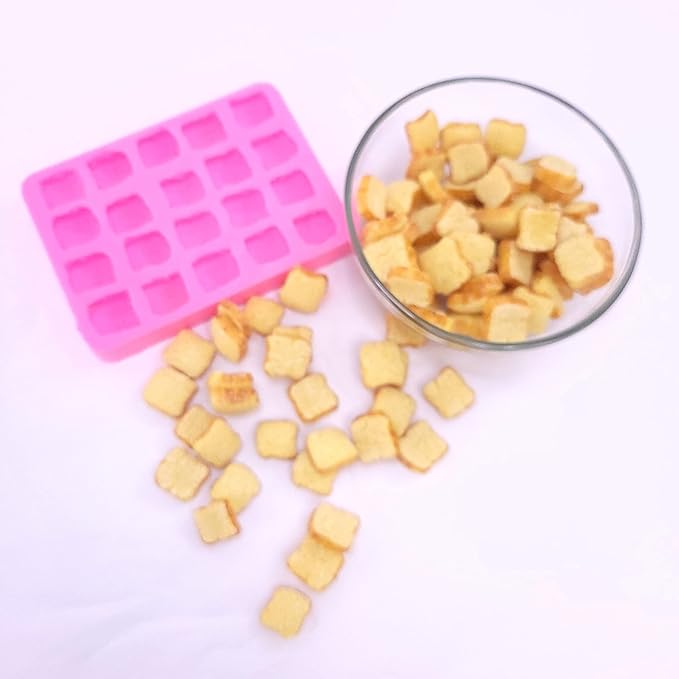Cereal french bread toast Cinnamon 12 cavities cereal silicone mold | Soap | Candle | Mold for Wax | Mold for Resin