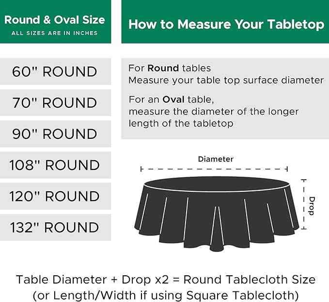 Biscaynebay 2 Pack Textured Fabric Round Tablecloths 70", Red Water Resistant Tableclothes Small Circle Folding Table Covers Linen for Dining, Kitchen, Wedding, Parties etc Machine Washable