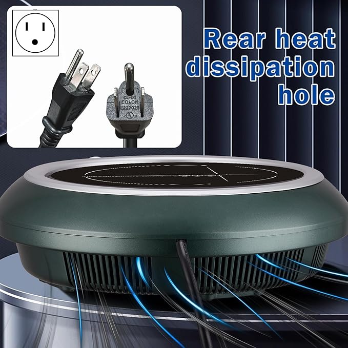 Induction Cooktop with Skillets1800W 120V Burner Cooker Nonstick Flat Pan Electric Stove Hot Plate Heat Evenly Fry Pan for Steak