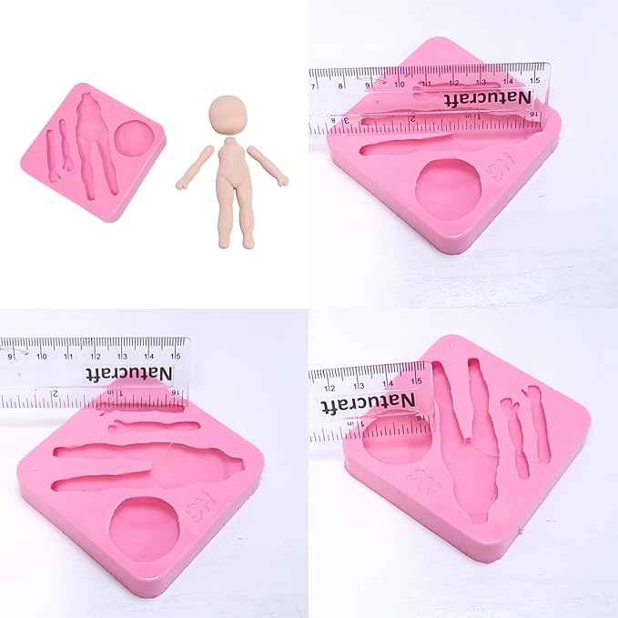 Full Body doll mold Multi Project Silicone mold Doll making molds DIY dolls NC082