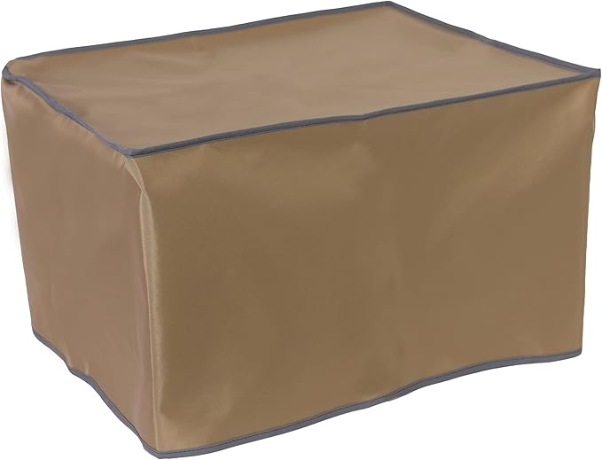 The Perfect Dust Cover, Tan Nylon Cover Compatible with Cuisinart Air Fryer Convection Toaster Oven Model TOA-60, Anti Static, Double Stitched and Waterproof Cover by The Perfect Dust Cover