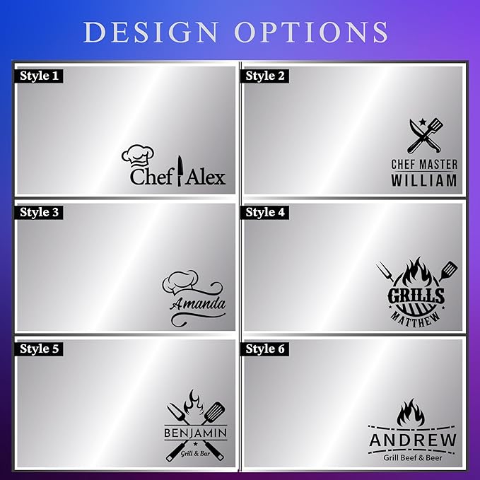 Personalized Titanium Cutting Board, Pure Titanium, Stainless Steel Premium Custom Engraved Chopping Board Gift for Men, Women, Birthday, Anniversary, Valentine Day, Kitchen Chefs & BBQ Grill Lovers