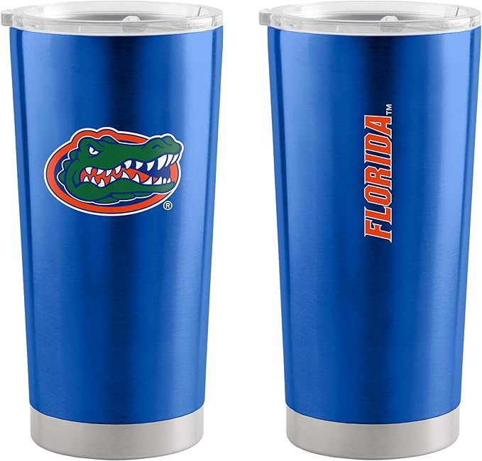 Logo Brands 20 oz Powder Coat Tumbler- Insulated Tumbler with Lid for Water, Iced Tea or Coffee, Smoothie and More