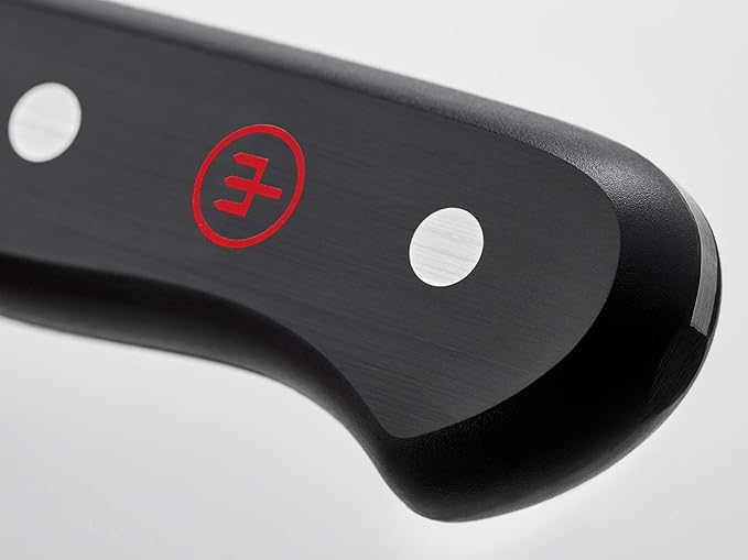 WÜSTHOF Gourmet 5" Hollow Edge Santoku Knife, Black