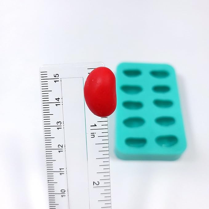 Jelly bean mold Candy mold, jelly bean candy mold, realistic jelly bean mold