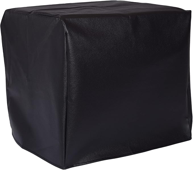 Perfect Dust Cover, Black Padded Cover Compatible with Cuisinart Air Fryer Convection Toaster Oven Model TOA-60, Anti Static, Double Stitched and Waterproof Dust Cover by The Perfect Dust Cover
