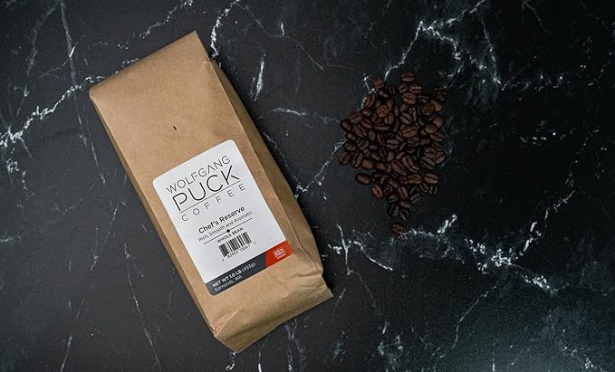 Wolfgang Puck Coffee, Chef's Reserve, Whole Bean Coffee, 1 Lb