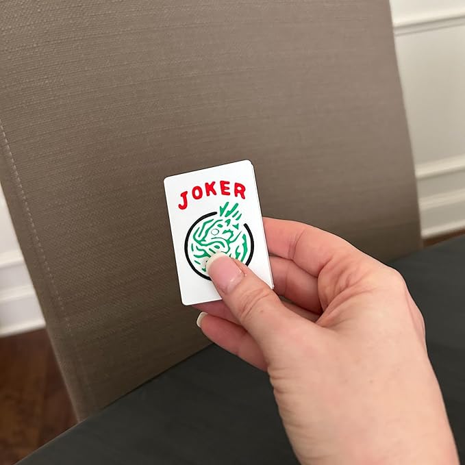 Mahjong/Mah Jongg Fridge Magnet, Whiteboard Magnet, Mahjong Gift- Game Night Decor Mahjong Jokers (4 Piece Set)