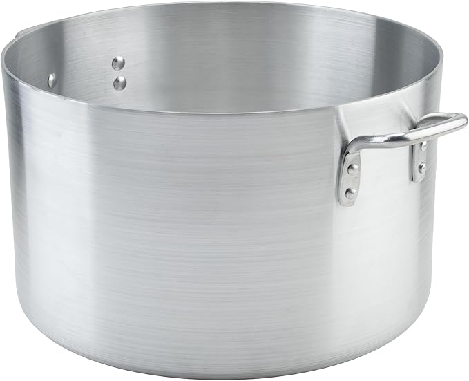 Winware Professional 34 Quart Aluminum Sauce Pot