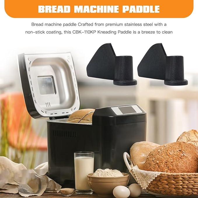 2-Pack CBK-110KP Kneading Paddle for Cuisinart Bread Machine by YTXXDEUS