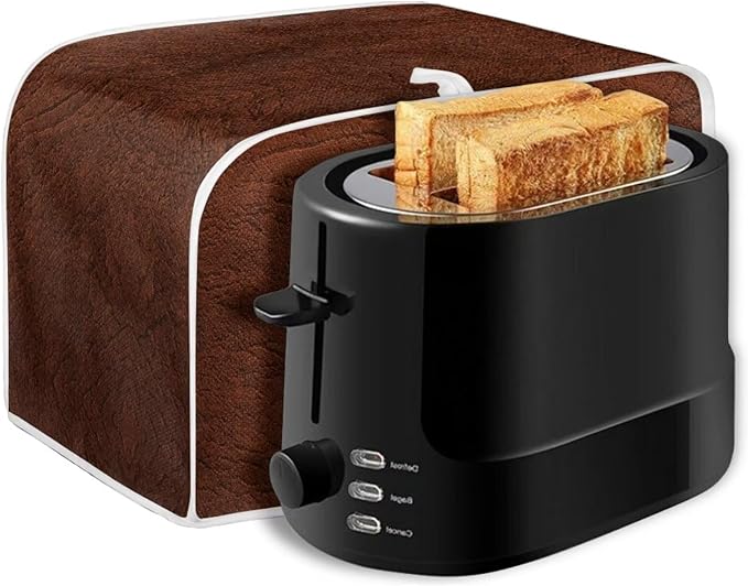 Doojoayie Cat in Wall 4 Slice Toaster Cover Toaster Storage Bag Bread Maker Cover Stain Resistant for Kitchen Small Appliance,Gift for Women