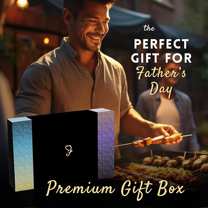 The Grill Father Cutting Board, Personalized Grilling Gifts for Men, Custom Cutting Board for Dad, Fathers Day Bbq Gifts for Him, Grill Gifts for Birthday
