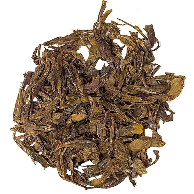 Organic Positively Tea Company, Dragonwell, Green Tea, Loose Leaf, 4 Ounce