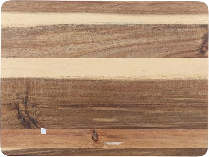 The Memory Company Officially Licensed NFL Acacia Cutting Board – 11.7" x 15.7" Durable Wood Chopping & Serving Board with Team Logo