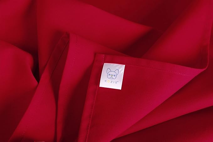 KOZIS Premium Tablecloth, 100% MJS Cotton-Rich Polyester